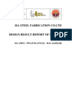 Sample of Design Report of Steel Shed