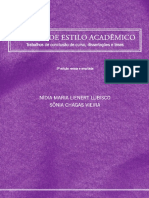 Manual do estilo acadêmico_2013LUBISCO, Nuba & VIEIRA, Sonia..pdf