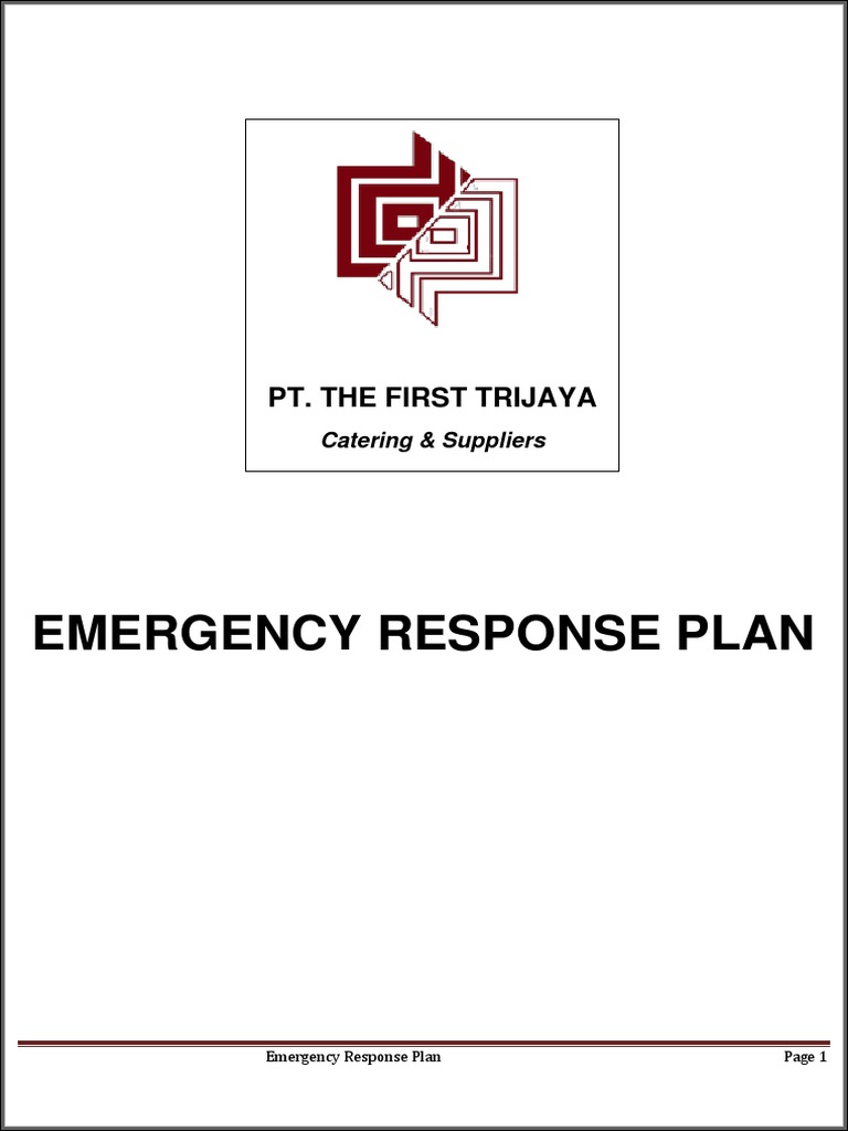 Emergency Response Plan 2017 PDF Safety Medical Humanities