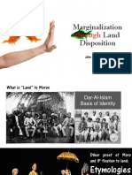 Marginalization Through Land Disposition PDF