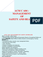 Fundamentals of Safety Programme