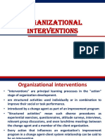 Anizational Interventions