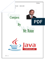 CoreJava Ratan CompleteMarerial PDF