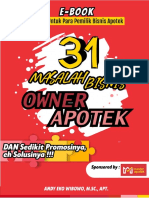 31 Masalah Bisnis Owner Apotek PDF