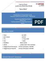 Case Report - Bedah Saraf - Spina Bifida - Roderick Samuel Prentice - 406181068