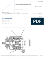 (SEBP3655 - ) - Fan Drive Pump Specifications