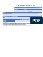 Dimensionamento - Segurança Do Trabalho