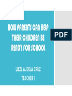How Parents Can Help Their Children Be Ready