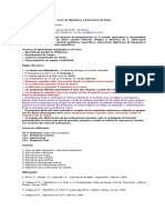 Notas de Estructura de Datos