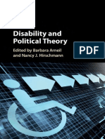 Arneil, B. & Hirschmann, N. J. (Eds.) (2016) Disability and Political Theory PDF
