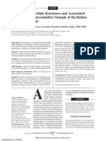 Prevalence of Actinic Keratoses and Associated Factors in A Representative Sample of The Italian Adult Population