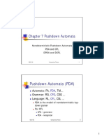 Chapter 7 Pushdown Automata