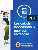 Guide Les Calculs Fondamentaux Pour Son Entreprise PDF