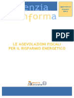 Detrazione Risp. Energetico 2014