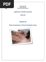 Breast and Axillae Assessment | PDF | Breast | Nipple