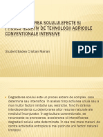 Destructurarea Solului, Efecte Si Proces Negativ de Tehnologii Agricole