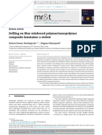 Drilling On Fiber Reinforced Polymer/nanopolymer Composite Laminates: A Review