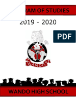 Wando Program of Studies 2019-2020