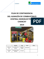 Plan de Contingencia Almacen de Combustibles - 2019