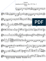 Schubert Sonatina in D major 