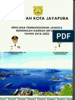RPJMD Kota Jayapura 2018-2022
