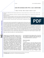 Dietary Fat and Risk of Renal Cell Carcinoma in The Usa A Casecontrol Study