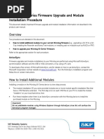 SKF Microlog GX FW Installation Procedure