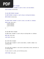 Column1 Datatype, Column2 Datatype, Column3 Datatype,: Alter