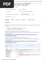 CPI Connecting With SAP ERP Error HTTP Response '503 - Service Unavailable' - SAP ONE Support Launchpad