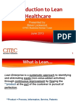 1 - Steve Lockwood - Leanhealthcarep2i PPTX PDF