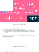 Strategi Bimbingan Kerjaya