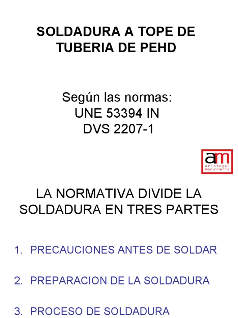 Termofusion Dvs 2207-1 Interpretación PDF | Soldadura | Construcción
