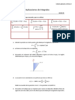 Cálculo de integrales aplicadas a la física