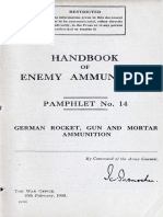 Handbook of Enemy Ammunition, Pamphlet 14 PDF