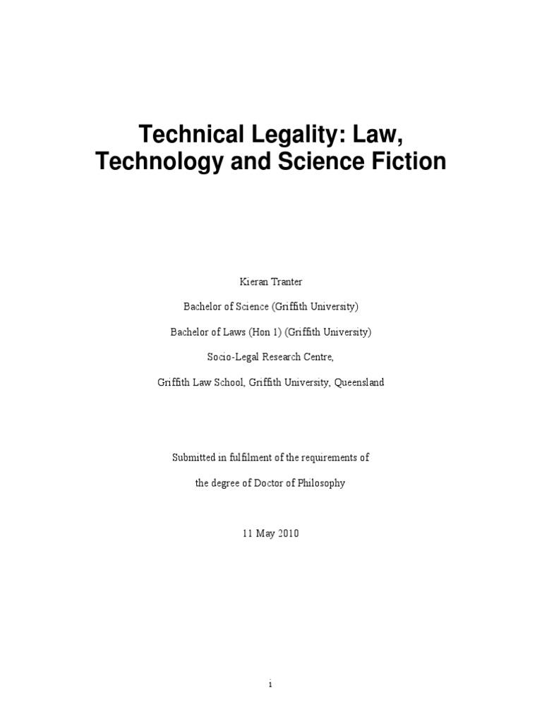 Law And Technology Star Wars Frankenstein