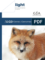 G3: Genes - Genomes - Genetics Spotlight 2018