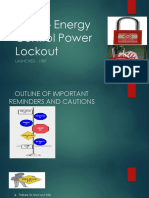 ECPL - Energy Control Power Lockout