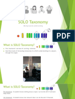 SOLO Taxonomy Parent Presentation PDF