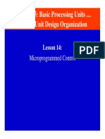 CompArchCh05L14MicroprogrammedControl PDF