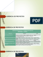 Gerencia de Proyectos - PMBOK