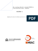 Managing Naturally Occurring Radioactive Material (NORM) in Mining and Mineral Processing Guideline PDF