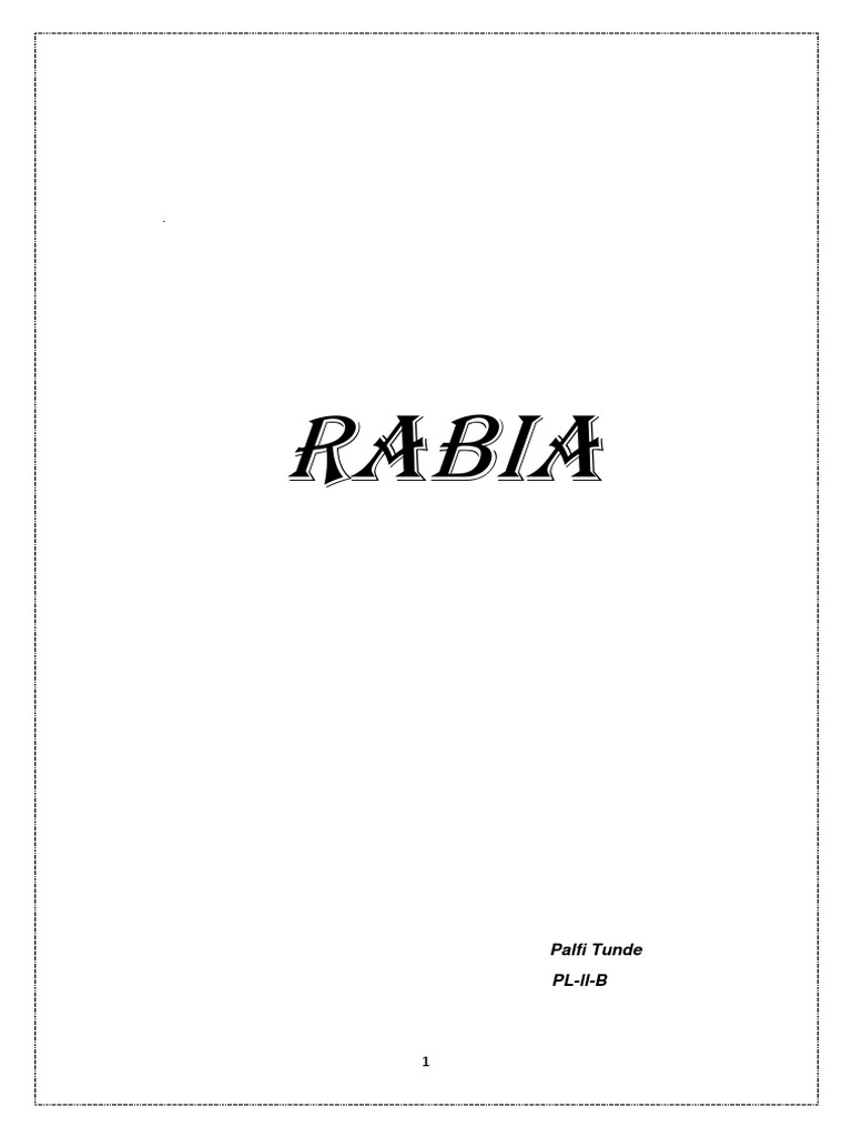 Rabia | PDF