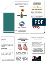 Folleto Bebidas Alcohólicas