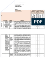 FORMATO DE PROGRAMACIÓN ANUAL - 5to GRADO