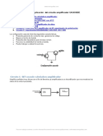 Analisis y Aplicacion Del Circuito Amplificador Cascode