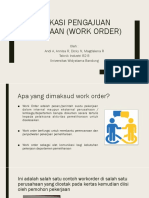 Aplikasi Pengajuan Pekerjaan (Work Order)