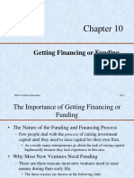 10 - Getting Financing or Funding