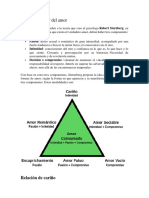 Teoría Triangular Del Amor