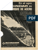 ACINDAR Industria Argentina de Aceros 1970