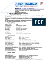 Examen Tecnico de Grados - Gimnasio Lee